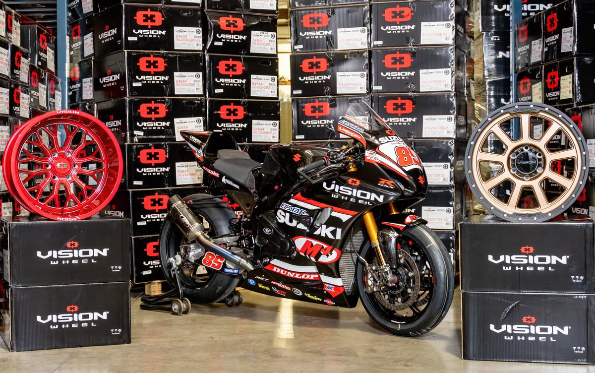 We have changed our plans! 
It is a dream come true for me to race in the SUPERBIKE class this season 2022. 
I want to thank again my Vision Wheel M4 ECSTAR Suzuki team, John and Chris Ulrich for giving me this opportunity and trusting on me. 
Vamosss ⛏👊🏻🔥