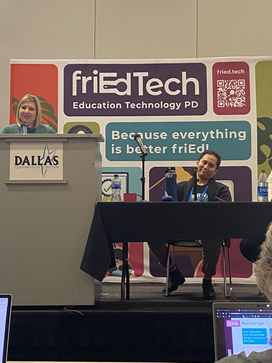Could listen to them all day everyday…Fried❤️ #TCEA22 Thank you <a href="/eispto/">Eubanks PTO</a> <a href="/EubanksDragons/">Eubanks Intermediate</a>
