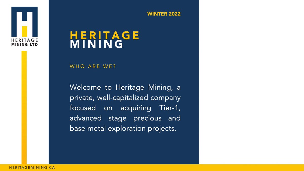 Heritage Mining Heritage Mining Twitter