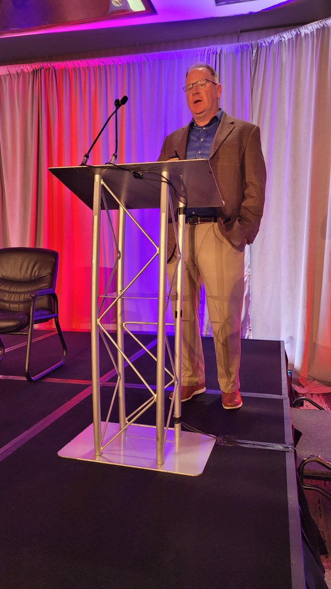 AHLA's tweet image. Thanks to AHLA Silver Partner @carrier Building Solutions Group for sponsoring today’s Florida Hotel Conference. Here is Carrier’s Mark Roach addressing the #OTRFlorida crowd.