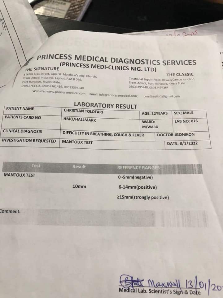 phsabithetin's tweet photo. Please let’s help save Christian Karibi Tolofari who needs 15million naira for a bone marrow transplant to fight Acute Leukemia (Cancer of the Blood)

Nothing is too small;
Christian K Tolofari 
2051898951 | UBA
Or https://t.co/qXYIAV585r

Now is the time to save his life. https://t.co/igvcX6D5u8