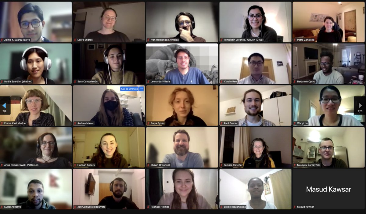 npmckay's tweet photo. The first online-only #geoChronRHackathon is underway, coming to you live in 17 countries! @Linked_Earth @StellarGeay @dkhider https://t.co/azUt5zuLoa