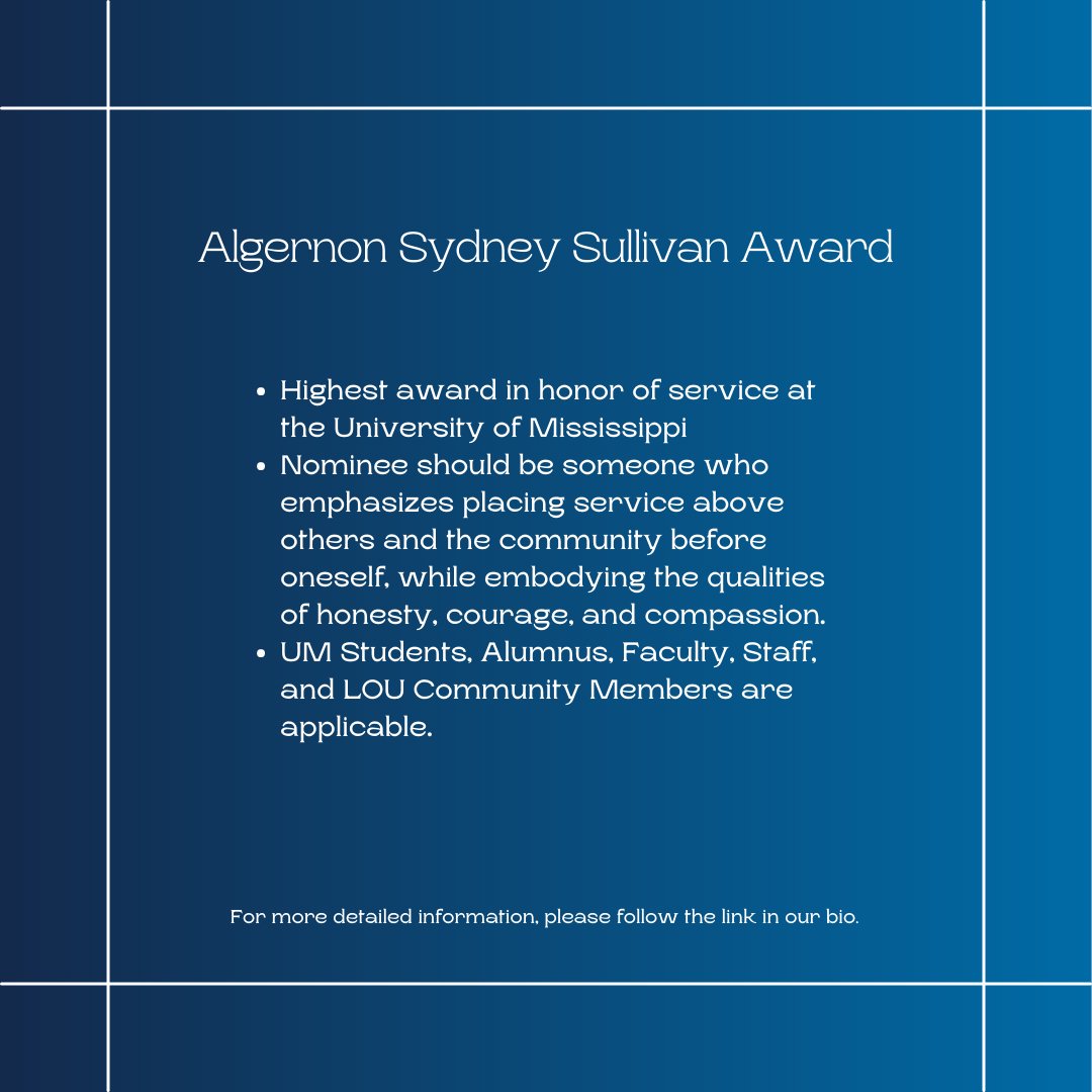 UM_CCE's tweet photo. Award applications are NOW LIVE! We are so excited to continue recognizing individuals who exemplify community engagement &amp; service in our community, on &amp; off campus. Follow the link in our bio to learn more about these prestigious awards &amp; APPLY! Applications close March 11 💙 https://t.co/Oc6v8w1lZn