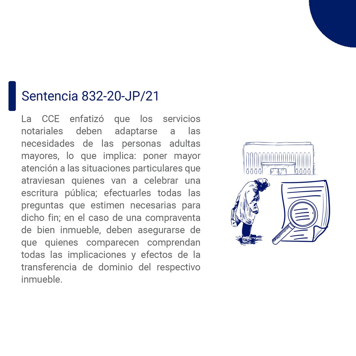 CorteConstEcu's tweet photo. #NovedadesJurisprudenciales | AP contra particulares y estándares para la celebración de escrituras en las que intervienen personas adultas mayores.

📄Ver sentencia➡️https://t.co/8hy9xlBb1g https://t.co/15AF9XE9Wj