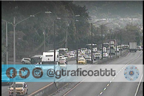#InformaGT Vistas del Cierre en Vía Simón Bolívar - Universidad de Panamá.