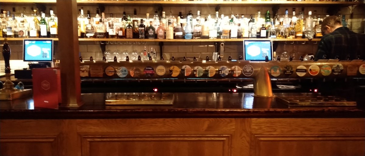 AlastairPKerr's tweet photo. Very impressed with the selection of #Goodbeer @craftbeercoWC1 enjoying a beautiful pint of @brick_brewery Peckham Pale, a great selection of @WildBeerCo &amp; others @CampaignforPubs #Goodbeer #Goodbreweries #Goodpub #London #UK https://t.co/4puKhRr0sY