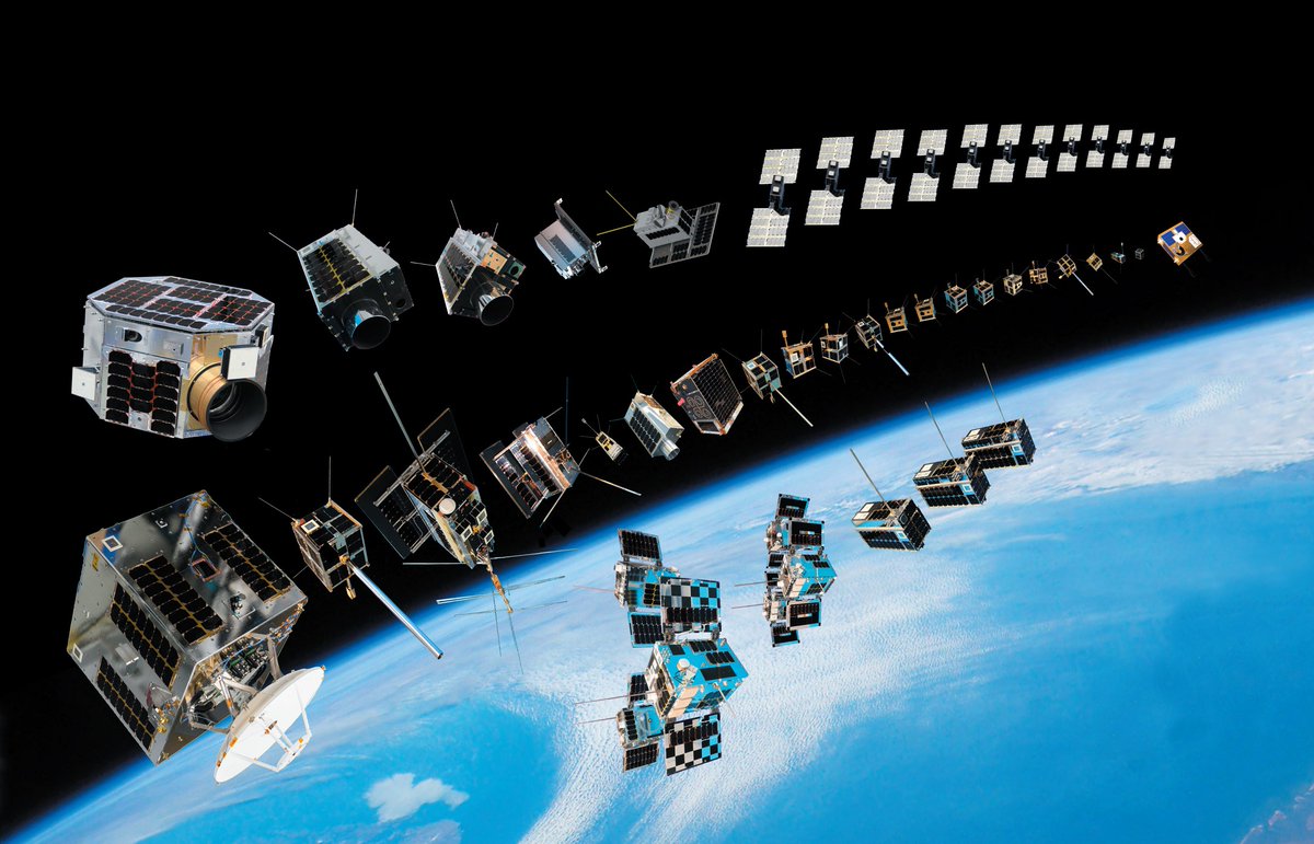 SFL_SmallerSats's tweet photo. Adversity to diversity: During the #pandemic years SFL (@SFL_SmallerSats) delivers success in 27 smaller #satellites for a wide range of missions. Learn more at booth #18 #SmallsatSymposium 2022. #Microsat #Aerospace #SiliconValley https://t.co/XrNriCmeBm
