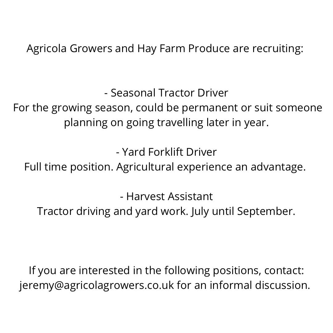 We are recruiting please share