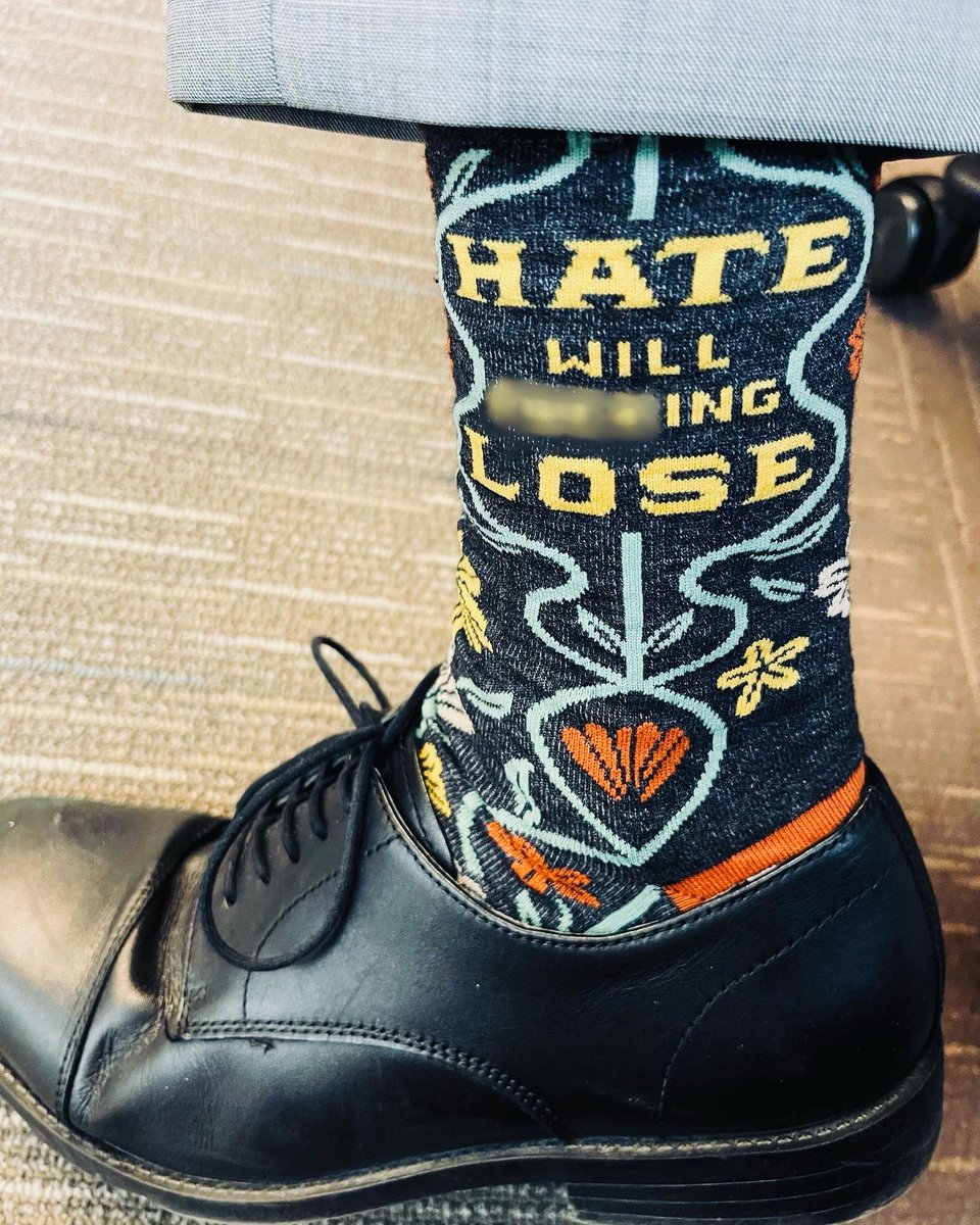 RepWeinstein's tweet photo. #powersocks https://t.co/jy4UARF6vC