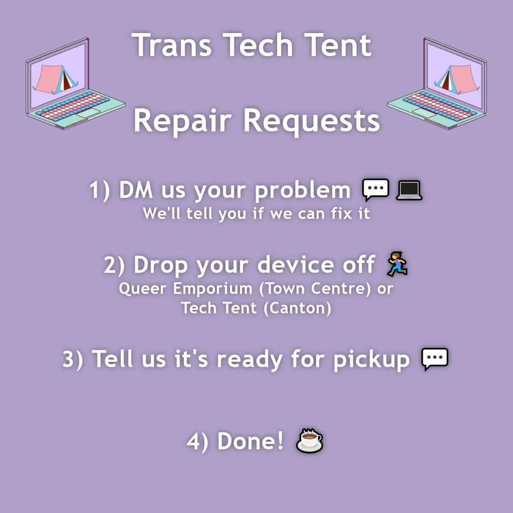 Trans Tech Tent tweet media