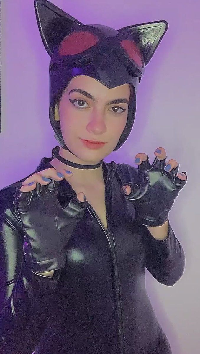 batwonderr_'s tweet image. Meu cosplay da Selina enfim completinho AAAAAA