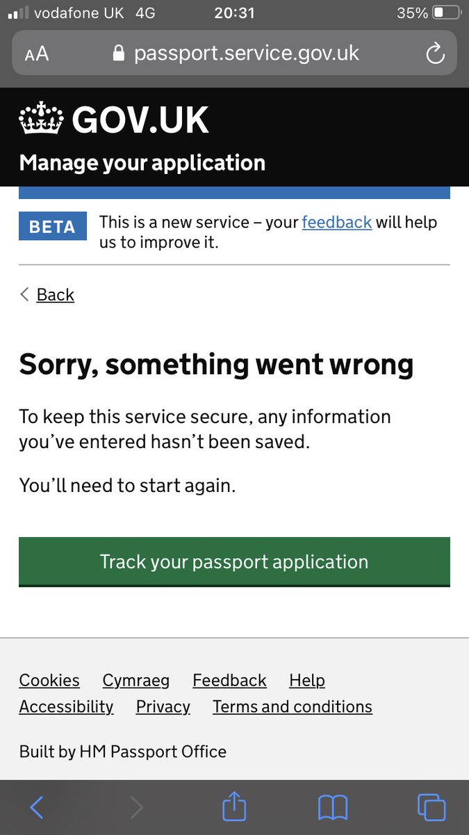 HM passport office your website has been broken all day  <a href="/HM_Passport/">His Majesty’s Passport Office</a>