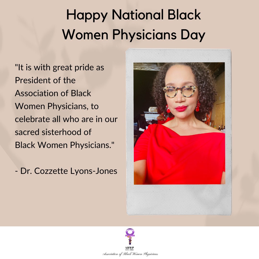 Association of Black Women Physicians tweet media