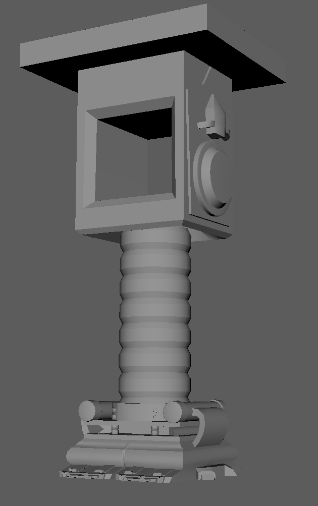 Our 3D Artists are hard at work developing some incredible models for our Space Foundry Zone🚀 here is a peak at two Game Res and Proxy models: the Fabricator and the Piston!
#3dmodeling #autodeskmaya #UE4 #gamedev #indiedev #UnrealEngine 
Art by: <a href="/Kiroayel/">Thomas Nguyen</a> and Piper Seng