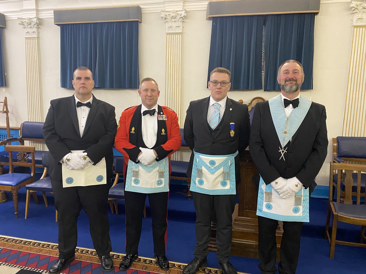 James (@randommumbling) on Twitter photo Wonderful evening at one of the <a href="/NewarkMasons/">NewarkMasons</a> lodges, Magnus Lodge no.3441 <a href="/NottsMasons/">Nottinghamshire Freemasons</a> to see the 2nd degree passing of Bro Towle, a <a href="/ByronClub/">The Byron Club</a> member. Great to catchup with <a href="/AndyHarrisonMBE/">Andy Harrison MBE</a> too! Plus the debut of the new Byron Club tie which was very well received. Wonderful evening at one of the <a href="/NewarkMasons/">NewarkMasons</a> lodges, Magnus Lodge no.3441 <a href="/NottsMasons/">Nottinghamshire Freemasons</a> to see the 2nd degree passing of Bro Towle, a <a href="/ByronClub/">The Byron Club</a> member. Great to catchup with <a href="/AndyHarrisonMBE/">Andy Harrison MBE</a> too! Plus the debut of the new Byron Club tie which was very well received.