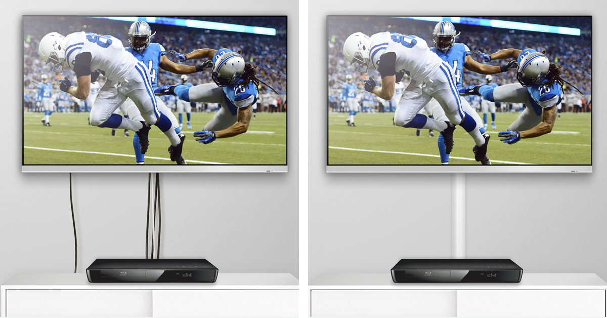 DLineUSA365's tweet photo. Still just enough time to order your D-Line TV cord cover to hide those unsightly cables from your wall mounted TV! Installs in minutes and looks great! Get yours today! https://t.co/uarsrjNjTG