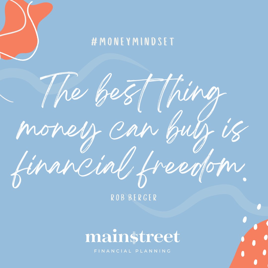 adviceonly's tweet photo. "The best thing money can buy is financial freedom." - Rob Berger 
What does financial freedom mean to you, and what are you doing to achieve it? 

#moneymindset #financialfreedom https://t.co/YQZASlp55M
