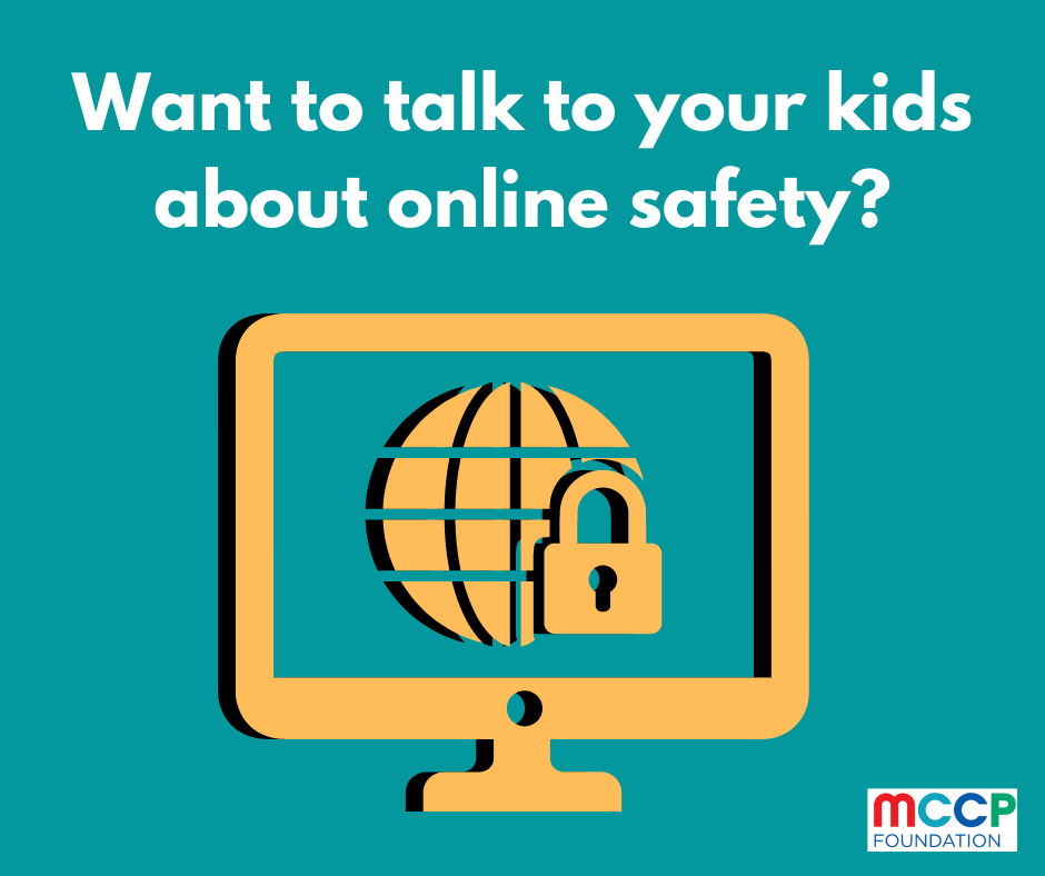 Want to talk to your kids about online safety? For tips and tricks click here: bit.ly/3oyfYUg