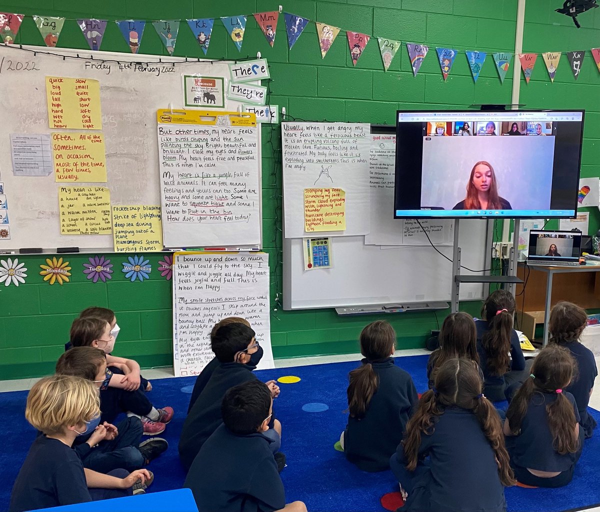 BISCharlotte's tweet image. Year 2, 3, 4, 5 and 6 joined children from Nord Anglia schools around the world on Global Campus to participate in a question and answer session with Lucy Meyer.
Lucy Meyer is a truly inspirational athlete with cerebral palsy and has won 5 gold medals at the special Olympics.