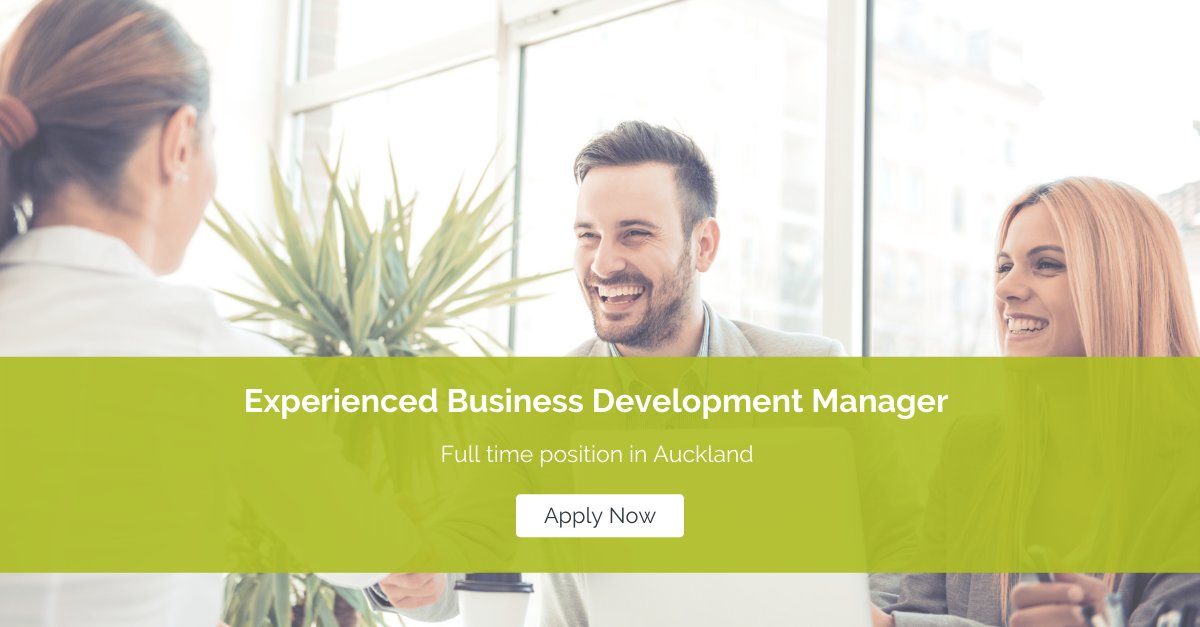 iViisLtd's tweet photo. Are you a professional with a drive for B2B Sales? We are looking for a Business Development Manager to join our Auckland office. The position includes a competitive salary with uncapped commission. For more information or to apply: https://t.co/h40r8IJrvq

#BDM #joblisting https://t.co/N3yss4QRNz