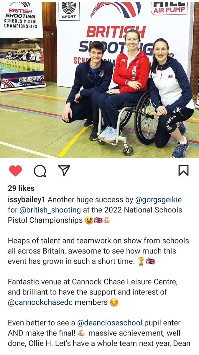 Charlie Montgomery (@chsmontgomery) on Twitter photo Amazing success for <a href="/DeanCloseSport/">Dean Close Sport</a> <a href="/DeanCloseSchool/">Dean Close School</a> <a href="/brookcourthouse/">Brook Court</a> Ollie H in the final of the National Schools Pistol Championships and a great photo op with @OldDecanian <a href="/DCSFawleyHouse/">Fawley House</a> <a href="/Issybailey1/">Issy Bailey</a> Amazing success for <a href="/DeanCloseSport/">Dean Close Sport</a> <a href="/DeanCloseSchool/">Dean Close School</a> <a href="/brookcourthouse/">Brook Court</a> Ollie H in the final of the National Schools Pistol Championships and a great photo op with @OldDecanian <a href="/DCSFawleyHouse/">Fawley House</a> <a href="/Issybailey1/">Issy Bailey</a>