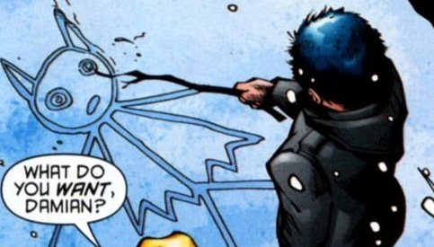 Damian: being the artist of the family
Also Damian: