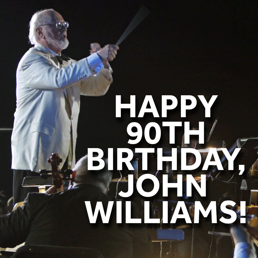 Happy 90th Birthday, John Williams!   What is your favorite film he scored the music for? 