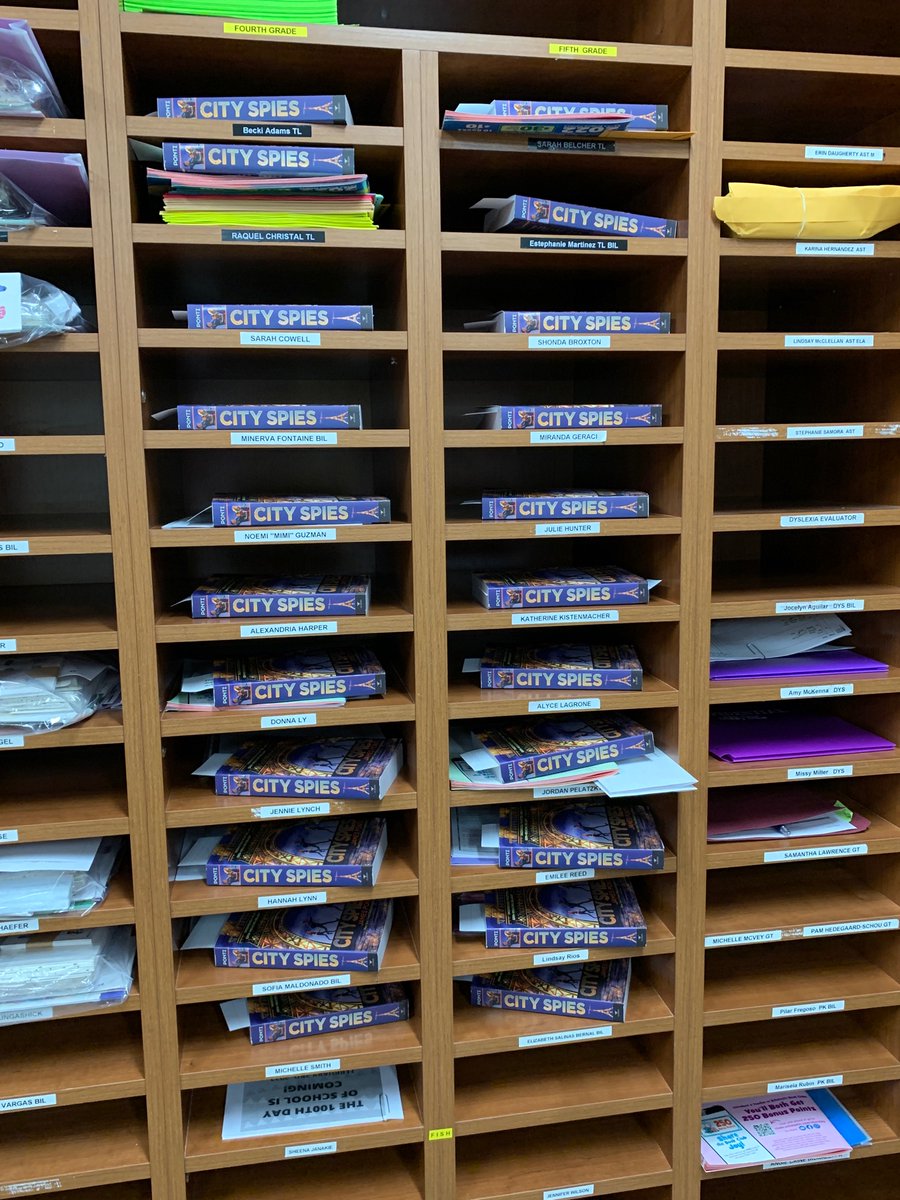 Just a little addition to the 4th and 5th grade classroom libraries! <a href="/MJEjags/">Jenks Elementary</a> <a href="/BlueWillowBooks/">Blue Willow Bookshop</a> <a href="/JamesPonti/">James Ponti</a>