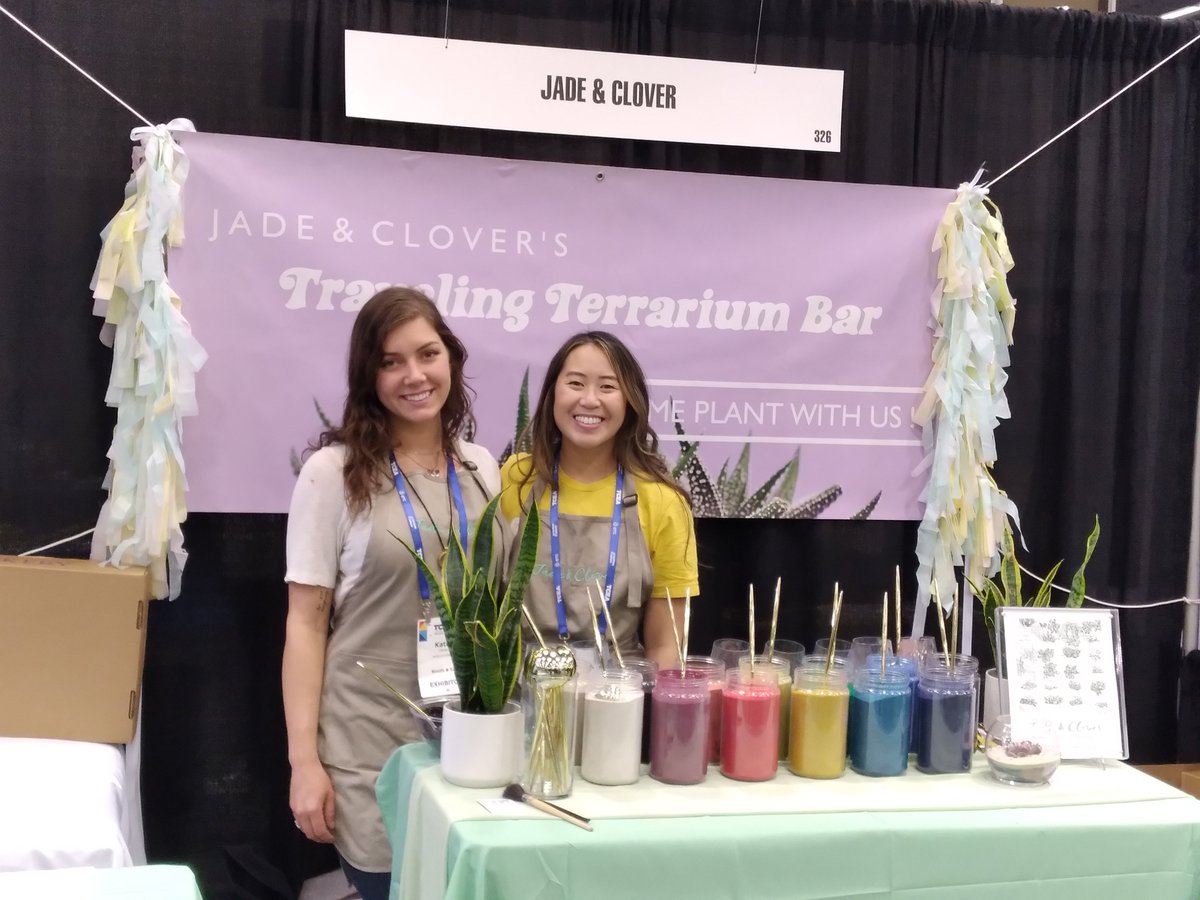 CLewisEdu's tweet photo. Come make your own terrarium at #TCEA22 Booth 326 &amp; meet the sweetest people. https://t.co/hWqAZyRNOS