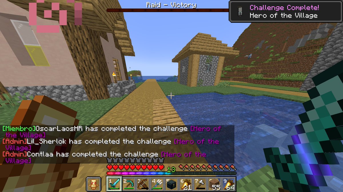 SoldierVEVO's tweet image. Creo que fuimos los primeros en hacerla!
Probablemente primera raid de @MiniCraft_SMP con @OscarLaosHR y @MexaSherloK