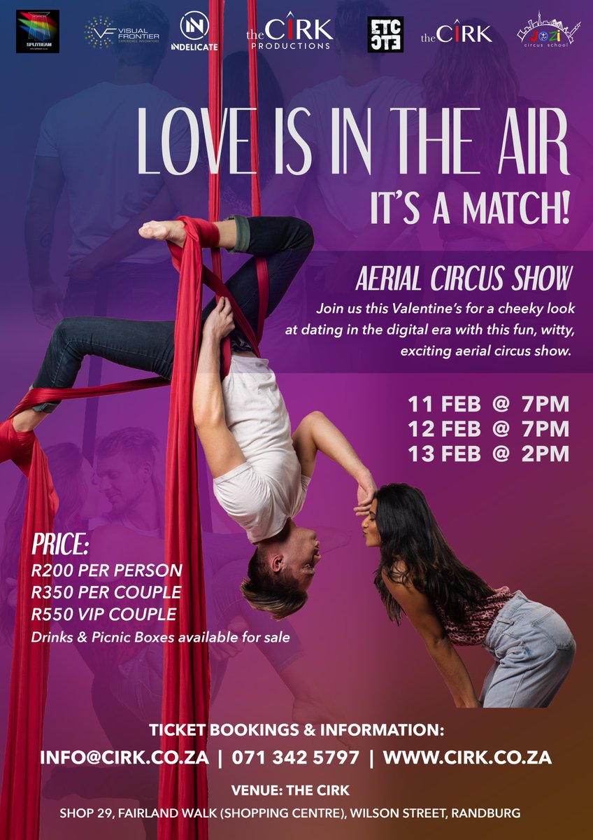 Ou new show at the Cirk for Valentine