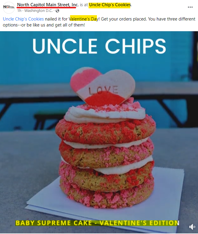 ScottRobertsDC's tweet image. &amp;gt; @NorthCapitolDC is promoting #ValentinesDay at @TruxtonCircle&apos;s @UncleChipsDC 💟

facebook.com/NorthCapitolDC
#BloomingdaleDC