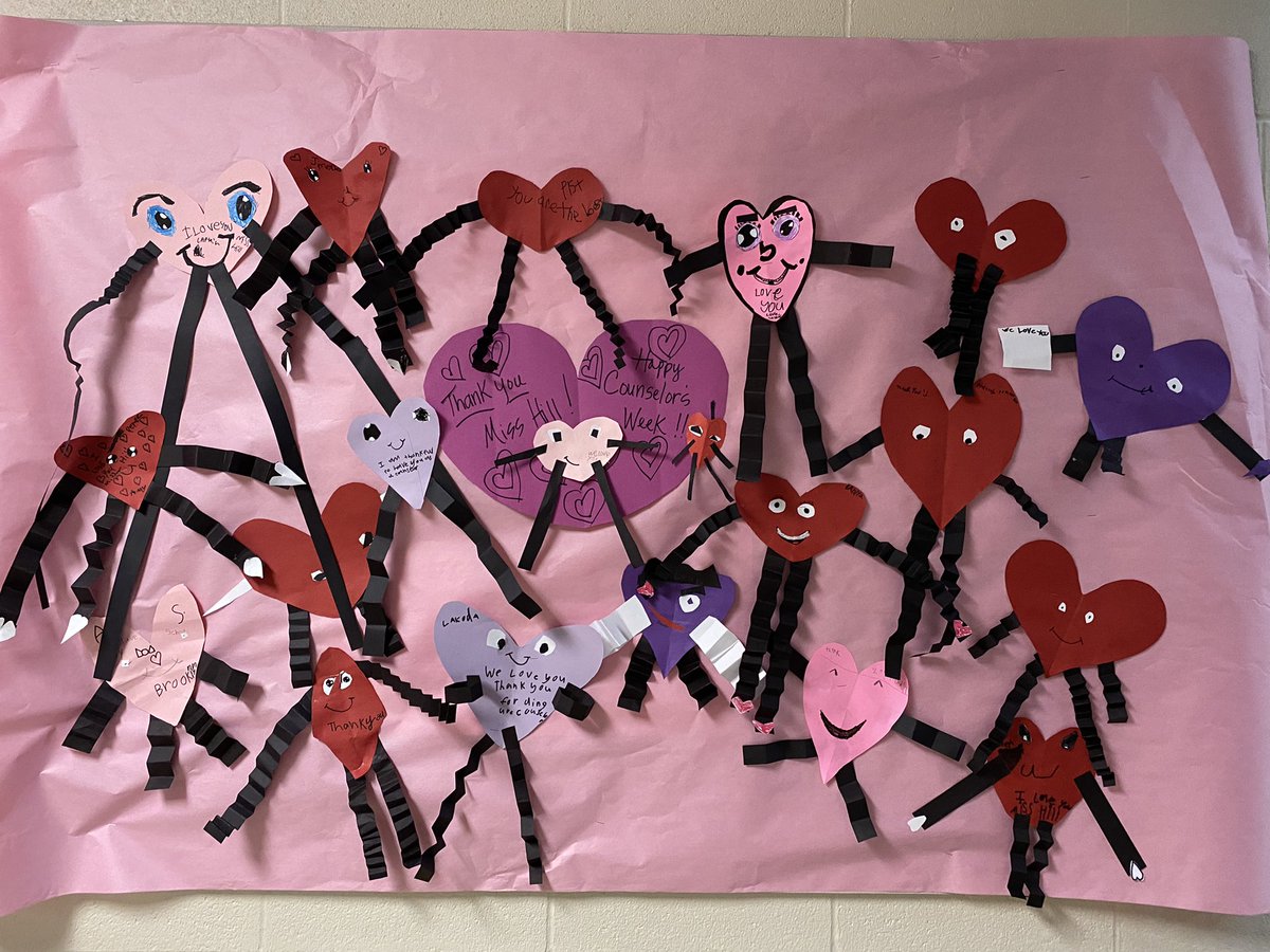 It’s National School Counselor Week and I’m feeling pretty loved here at Abraham Mallinson 🤍 #isdstrong #NationalSchoolCounselingWeek