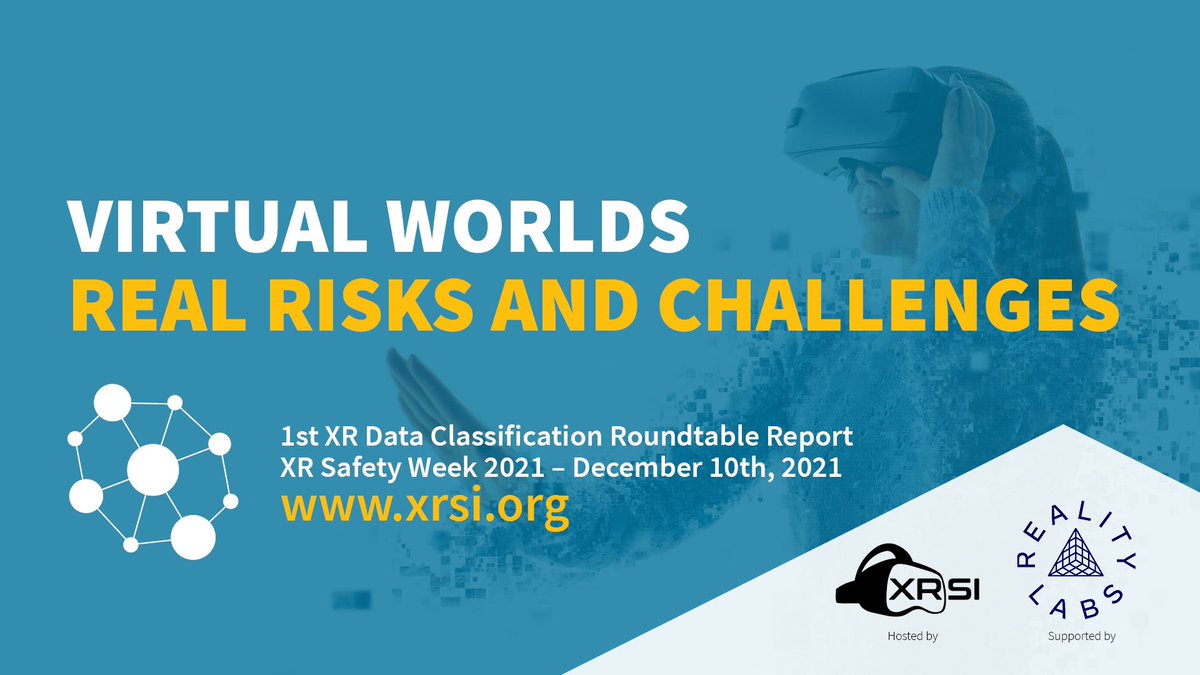 Last year, on 73rd #HumanRightsDay, we hosted the 1st #XRData Classification Roundtable for a safer #Metaverse. Today, celebrating the #SaferInternetDay, we need to make sure that #humanrights are not left behind. Free Download on xrsi.org/publication/vi…