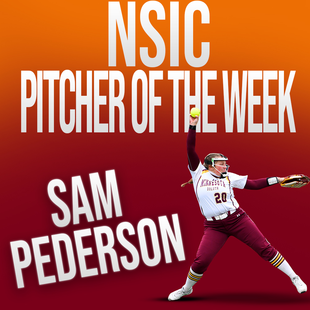 Congratulations to <a href="/UMD_Softball/">Bulldog Softball</a>'s Jordyn Thomas and Sam Pederson for earning <a href="/NorthernSunConf/">NSIC</a> Player and Pitcher of the Week honors!

#BulldogCountry