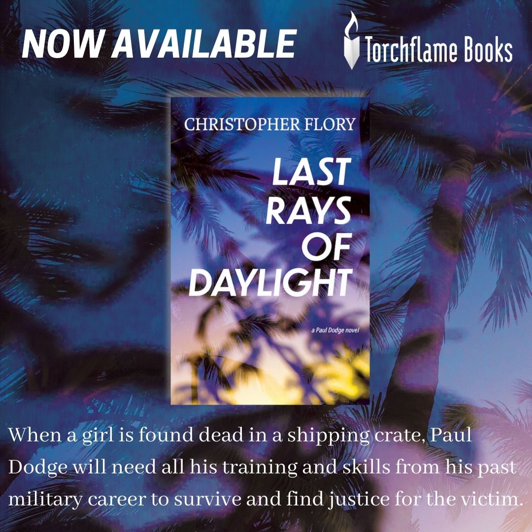 LMpublishing's tweet photo. Happy Book Birthday to Christopher Flory and the second Paul Dodge Novel, LAST RAYS OF DAYLIGHT!

Don't miss this thrilling continuation of Paul Dodge's story. https://t.co/czVtvAzd9r

#lastraysofdaylight #pauldodgenovels #amreadingsuspense #christopherflory #booktwitter https://t.co/pVAt4297kf