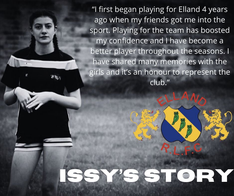 EllandRL's tweet photo. ⚫️Issy’s Story🟡

Issy plays for our Under 16 Girls team and has just recently been given the captains armband for the upcoming 2022 season.

Congratulations on that Issy and we wish both yourself and the team all the best for the season ahead.

#playerstories
#weareelland
⚫️🟡 https://t.co/jabFkHEmZ5
