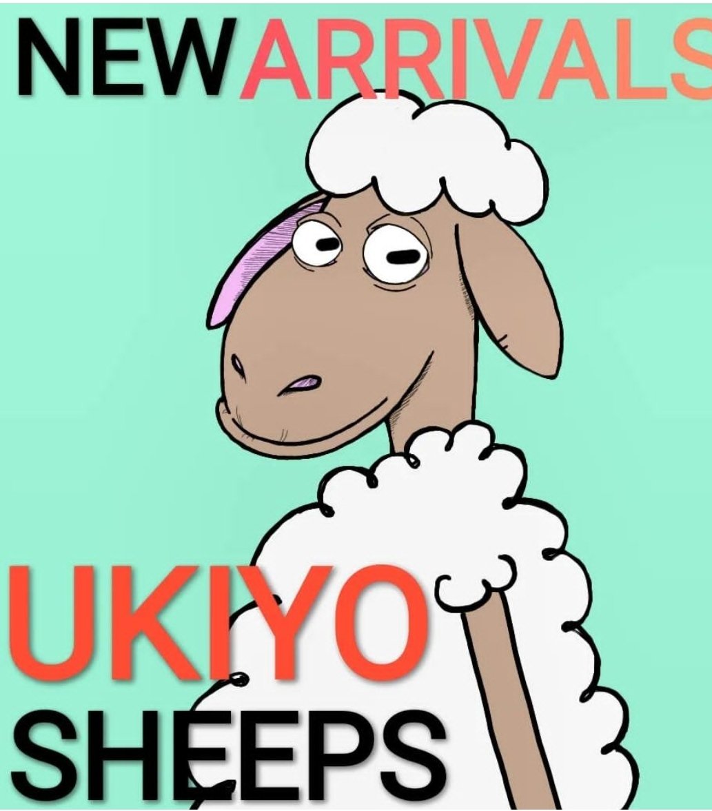 UkiyoGraphics's tweet image. I present to you the new collection of Ukiyo Graphics.
This sheep that you see is the #1 of a collection that we will reveal to you in the next few days.
follow me and don't miss the next sheep

#NFT #NFTCommunity #ADA #Cardano #ethereum #OpenSeaNFT #ETH #rarible #opensea #Crypto