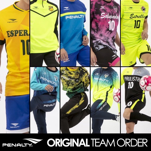 Penalty Penaltyのオリジナルチームオーダーシステムがデザインをリニューアル 3dシミュレーターを使い 仕上がりを確認しながらウェアをカスタマイズすることができます T Co E0ok5o2ehi Penalty ペナルティ Soccer サッカー Futsal