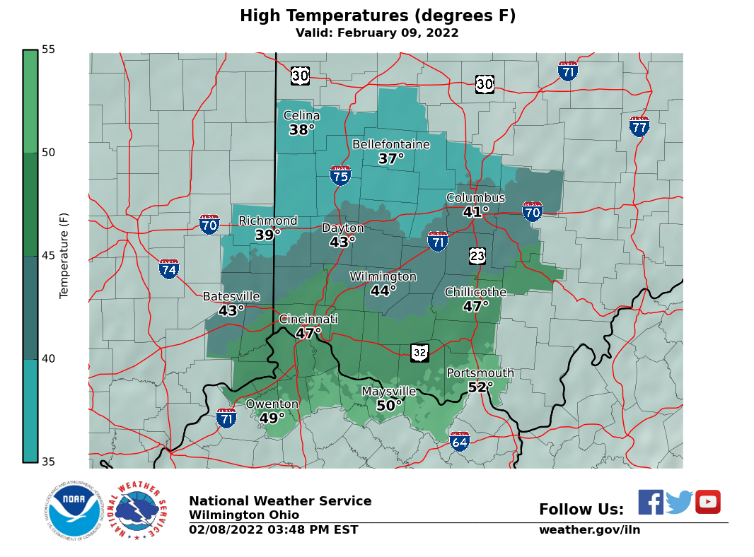 NWS Wilmington OH tweet media