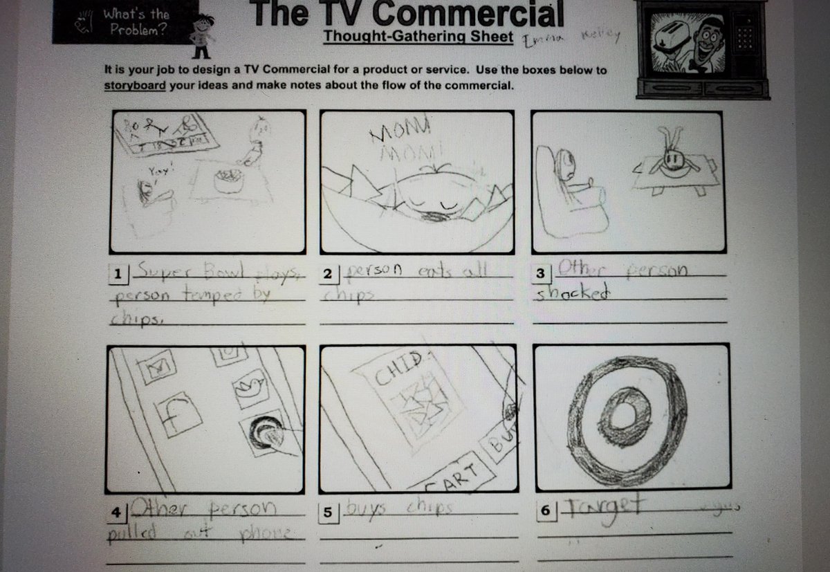 Problem-Based Learning <a href="/pbl_project/">Ben Bache</a>  with Super Bowl commercials! Ss created commercials &amp; weighed out the expense needed for a company to have their commercial shown during the <a href="/SuperBowl/">Super Bowl</a> to reach a target audience. <a href="/CherokeeSchools/">Cherokee Co. Schools</a> <a href="/KnoxESKnights/">Knox ES Knights</a>  #FutureAdvertisingExperts