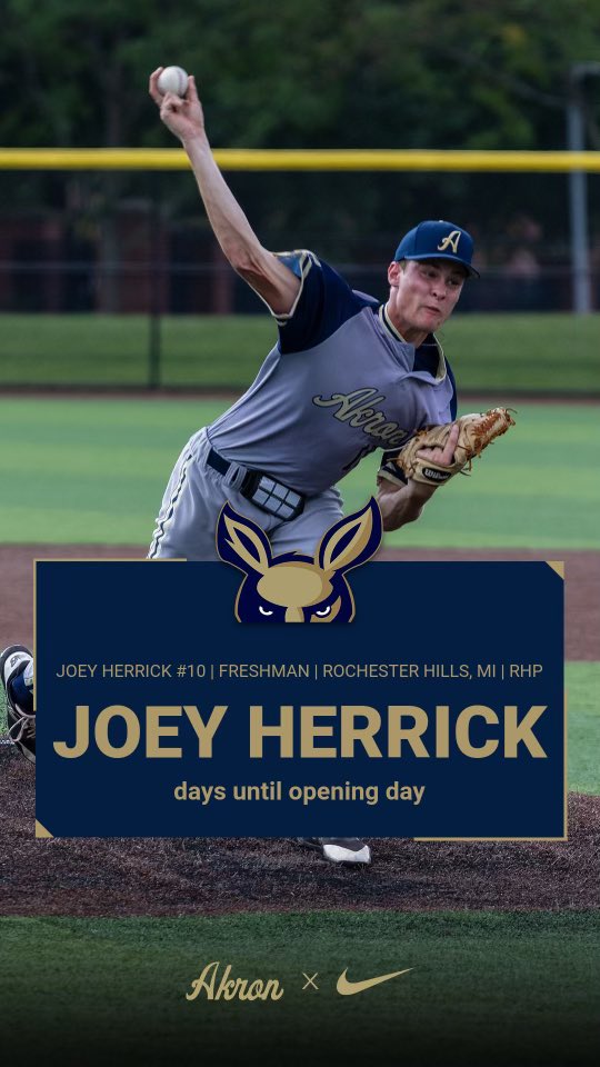 The big 1️⃣0️⃣! This means first pitch is just 10 days away <a href="/Joe_herrick9/">Joe herrick</a> #FindAWay
