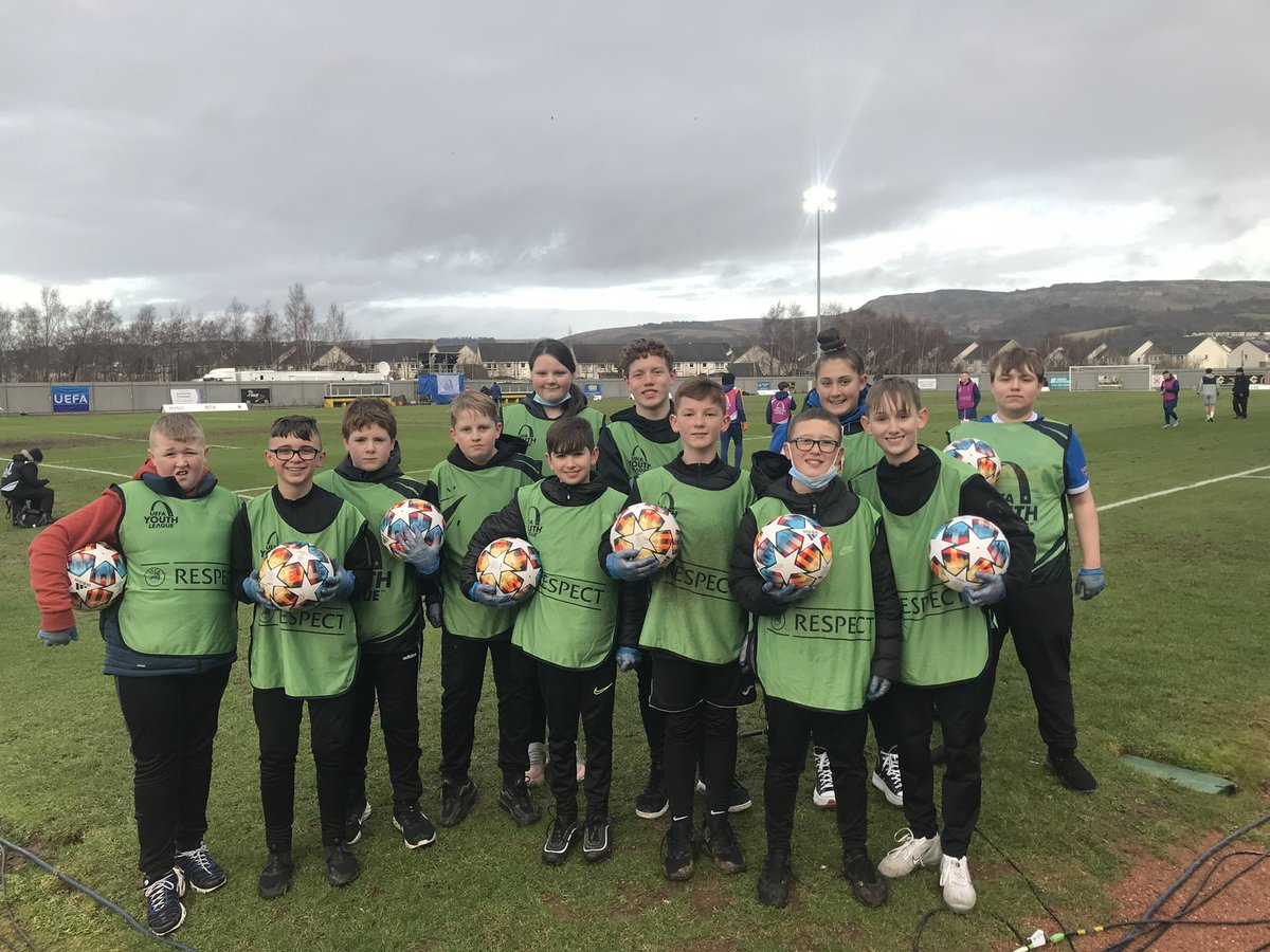 Proud DHT moment and a special experience for our amazing young people who were ball humans at today’s <a href="/RFC_Youth/">Rangers Academy</a> game. Thanks to <a href="/scottedgar_w/">Scott Edgar</a> for making this happen <a href="/2020Whitehill/">whitehill parents 2020 🌈</a> <a href="/WhitehillSec/">Whitehill Secondary</a> 😍