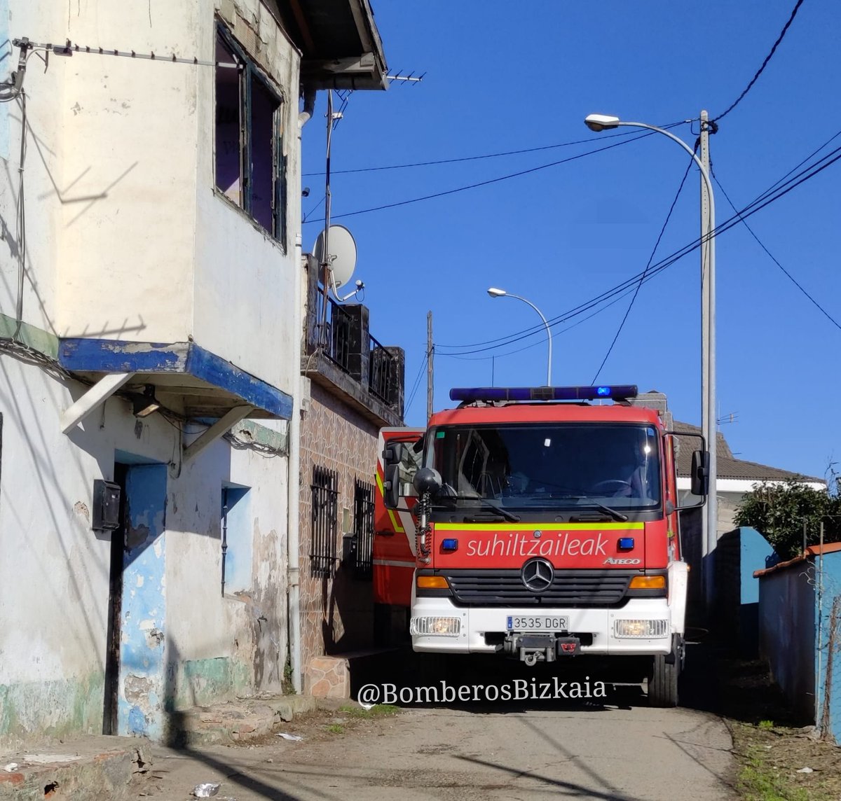 Intervenciones hoy
Accidentes tráfico, Peruri #Leioa y N637…