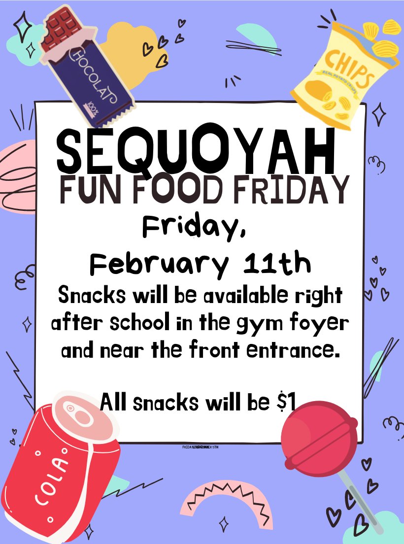 Fun Food Friday! This Friday!