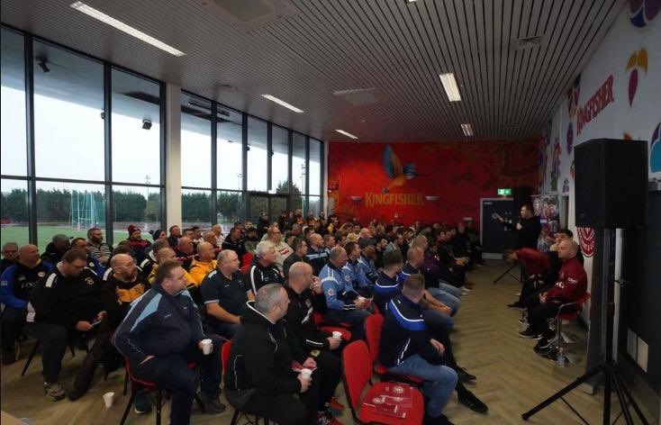 IRBSCC's tweet photo. Another fantastic day with the @WiganWarriorsRL community ambassadors launching the scheme for 2022.
We would like to thank @WiganWarriorsCF   for continuing to host these informative and engaging ambassador meetings every single month. https://t.co/wqcnfoQ79G