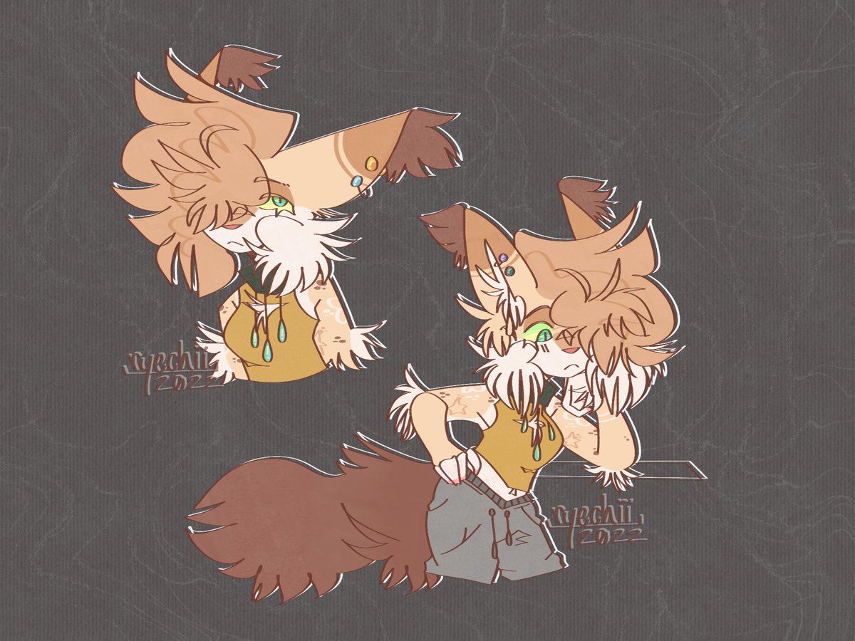 ryee_oatss's tweet image. finished the lynx sketches :O brrr