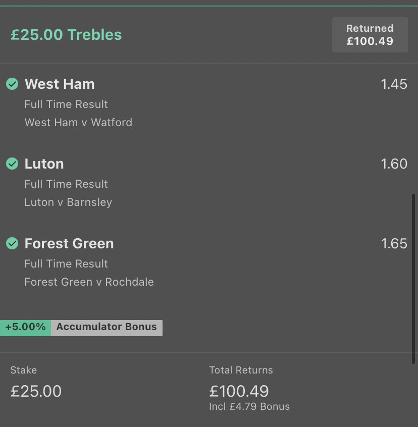 DanTipsterr's tweet image. BOOOOOM!! ✅🔥 Smashed it! 🤑

TWITTER ACCA LANDS! ✅🚀

PREMIUM TELEGRAM TREBLE ✅🚀

12/1 CARD DOUBLE! 🟨✅🚀

PREMIUM SINGLE MAGUIRE 🟨✅🚀 

SCENESSSSSSS! 🔥✅