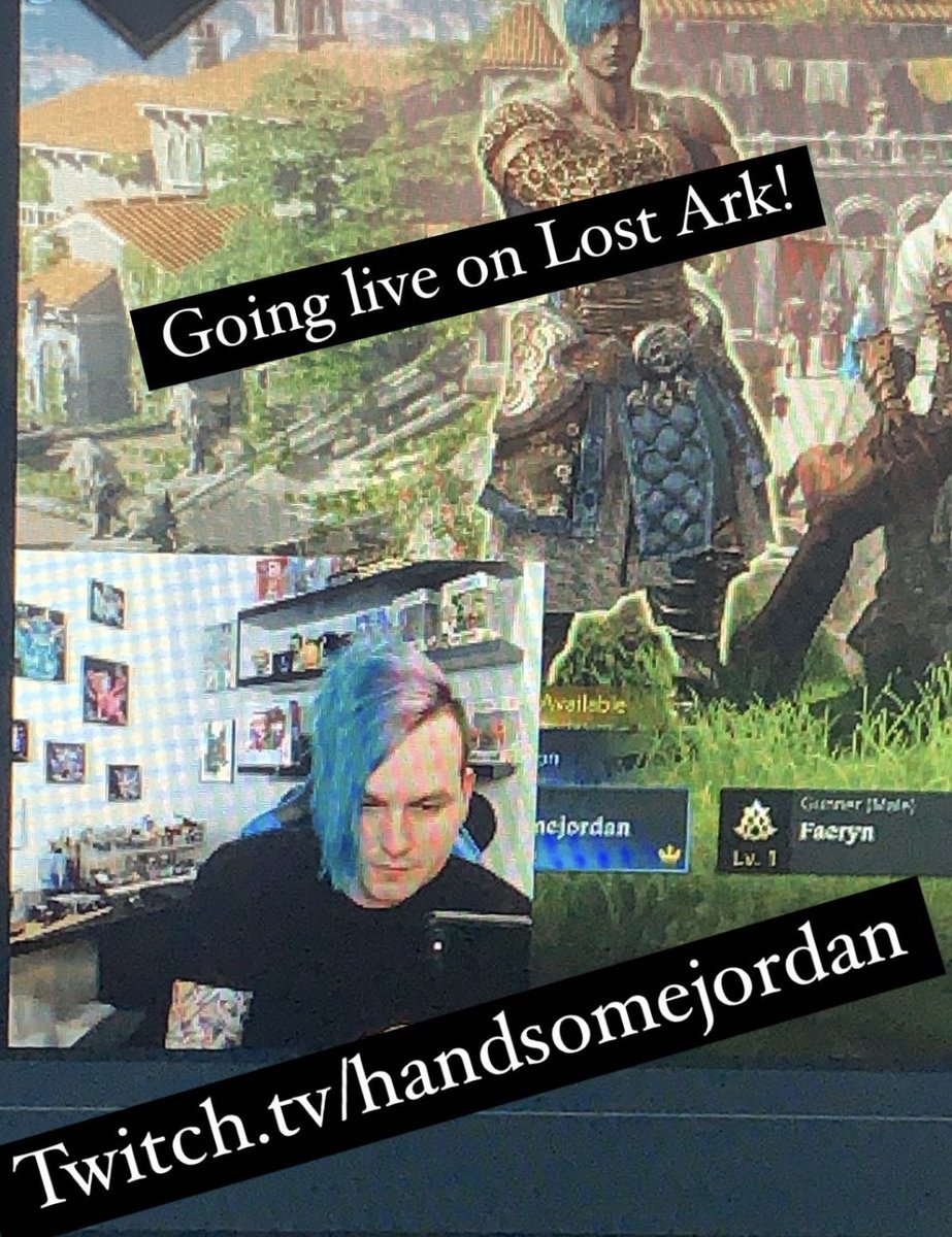_handsomejordan's tweet photo. Playing some Lost Ark on Twitch https://t.co/PetOeR5Xnd