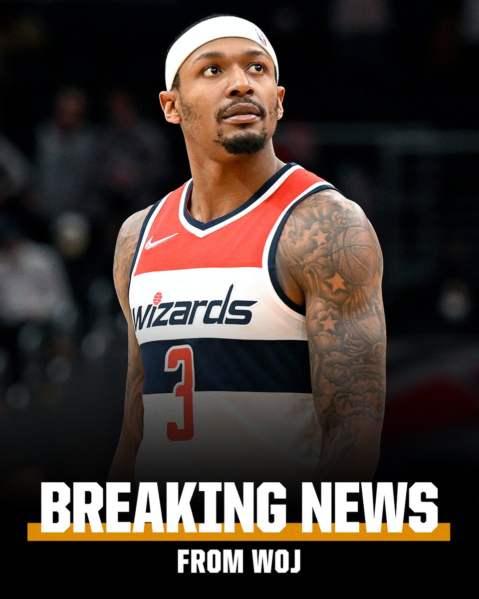 espn's tweet photo. Breaking: Bradley Beal plans to undergo season-ending surgery on his left wrist, sources told @wojespn. https://t.co/RrvoNQEFfI